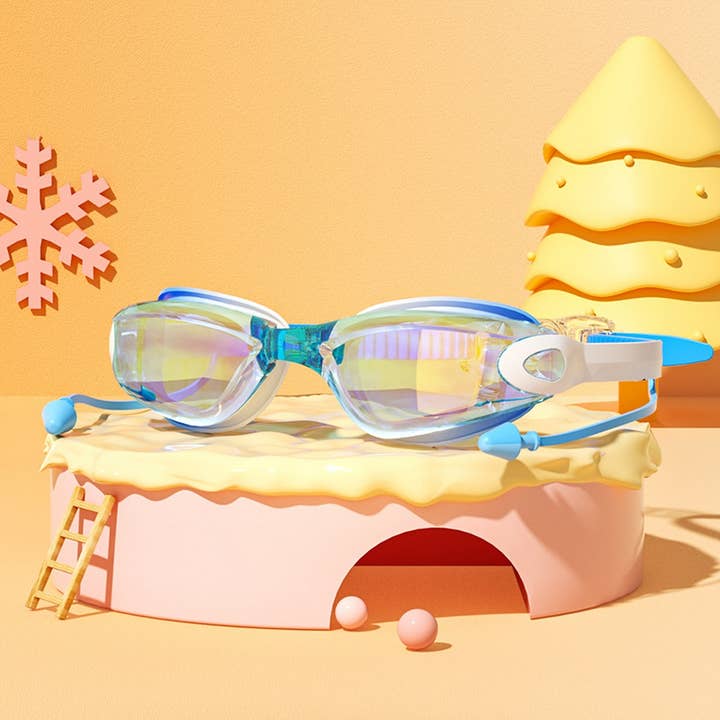 ACCITY - Wholesale Swim Goggles - Kids & Baby - Kids Mirrored Swim Goggles – HD Anti-Fog & Cute_CWMM664812