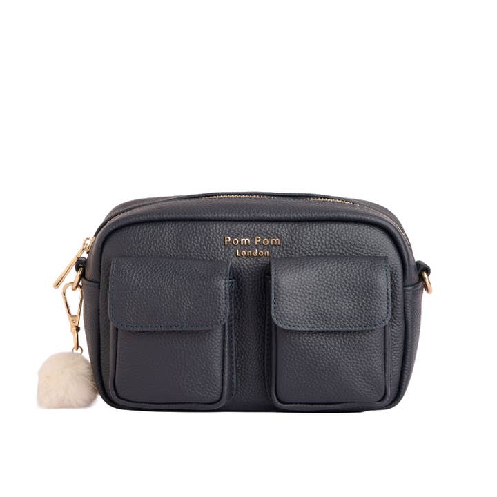 Chiswick Fracht Tasche Marineblau für den Großhandel von Pom Pom London