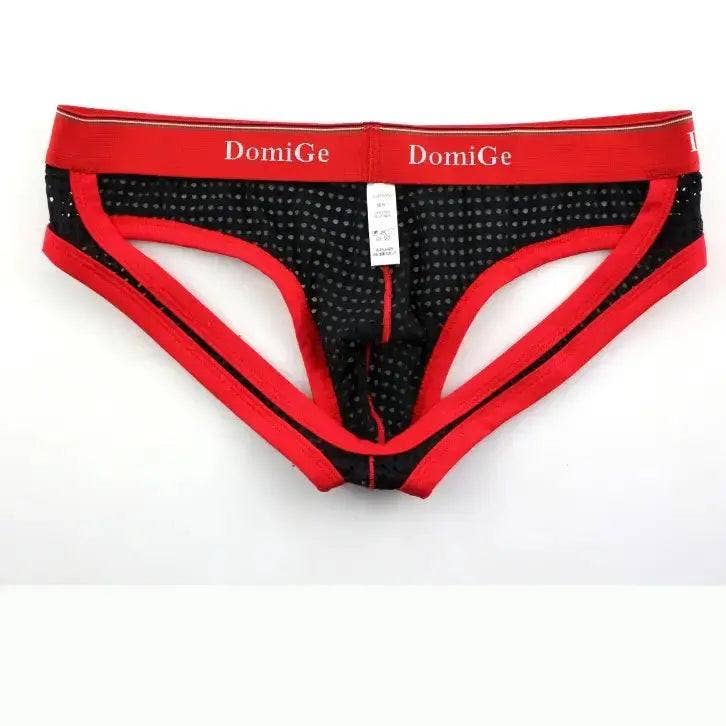 DomiGe - Vente Sous-vêtements – homme - Jockstraps Bold & Breezy pour hommes avec ceinture à logo - Sous-vêtements pour hommes Unleash Your Freedom5