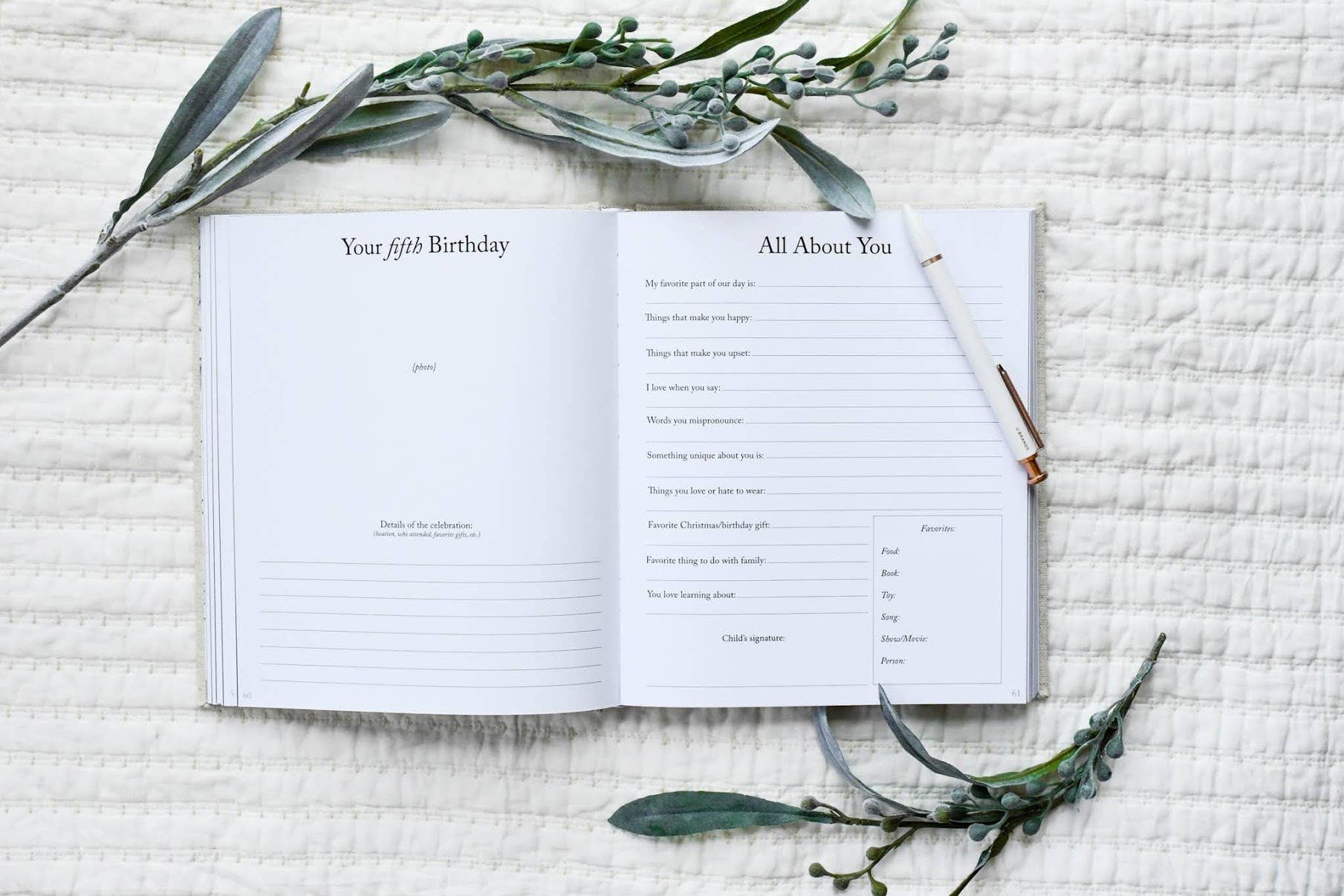 Duncan & Stone Paper Co. - Wholesale Dagboek/agenda - Dear Son Herinneringsboek voor de Jeugd | Geschenk voor Moeder of Partner16