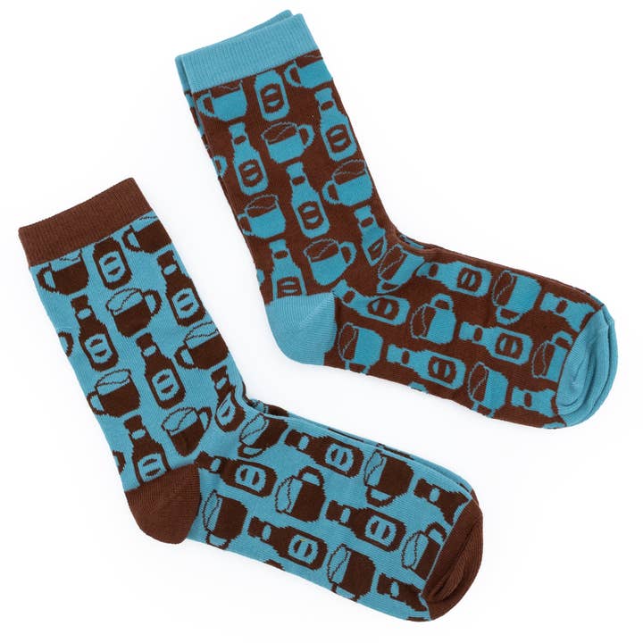 The Gentleman’s Emporium “Life is Brew-Tiful” Socks – 2 Pair Gift Set for wholesale by Robert Frederick Ltd