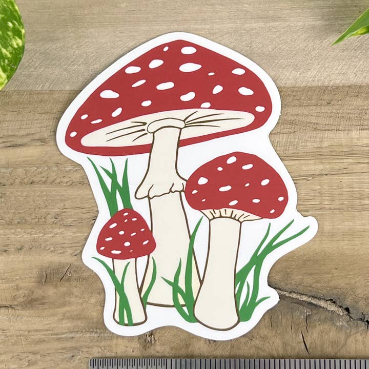 Counter Couture - Wholesale Sticker - Paddestoelsticker | Paddestoel | Stickers | Cadeaus0