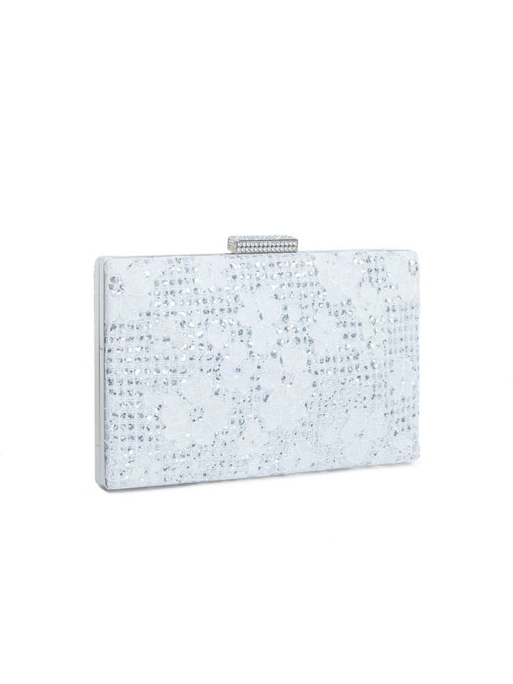 Borsa DANDY | Pochette da Sera con Decorazioni Floreali per la vendita all'ingrosso da parte di Lauren Lorraine