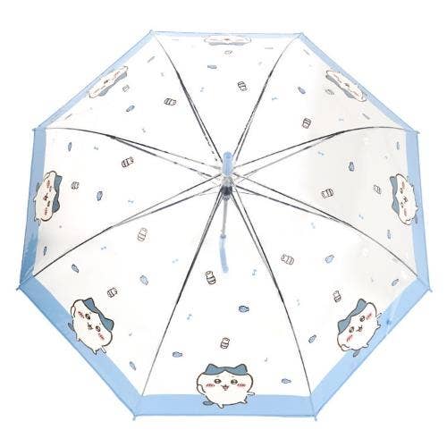 BCZShop - Wholesale Umbrella - Women's - CHIIKAWA CLEAR UMBRELLA - BLUE