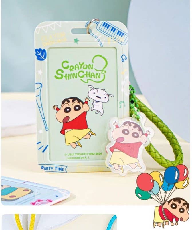 K-Wonderland - Wholesale Photo Album - Crayon Shin Chan Photo Card Holder Album key Ring Bag Charm11