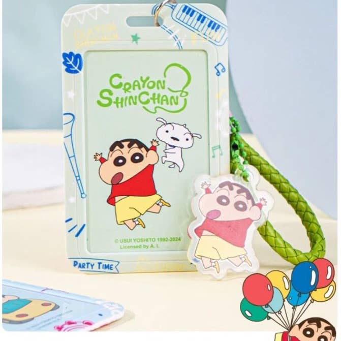K-Wonderland - Wholesale Photo Album - Crayon Shin Chan Photo Card Holder Album key Ring Bag Charm11