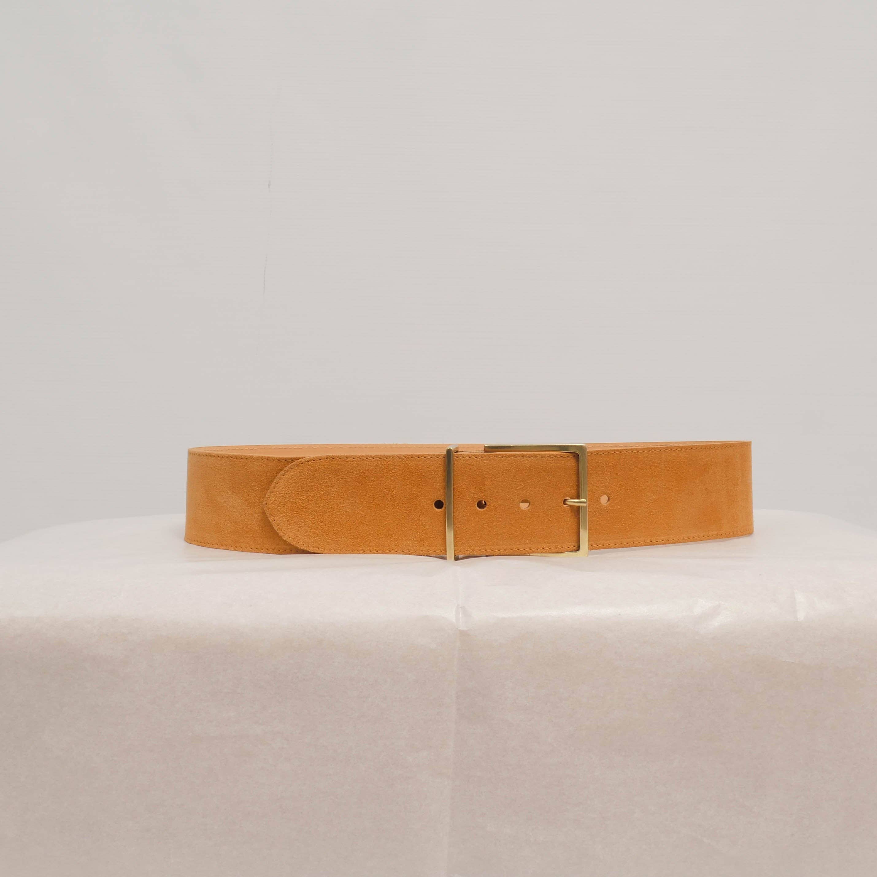 Cecile Wang – wholesale Belt – Women's – Suede leather belt 6 cm – BK00831