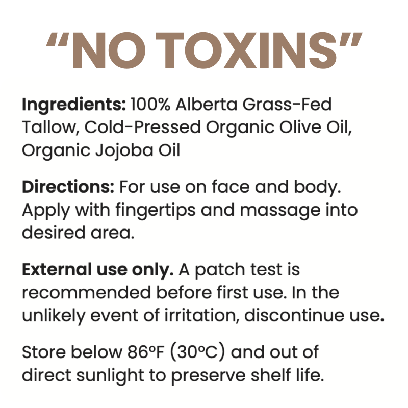 The Primal - Wholesale Body Balm/Butter - Unscented Whipped Tallow Balm (Face & Body)4