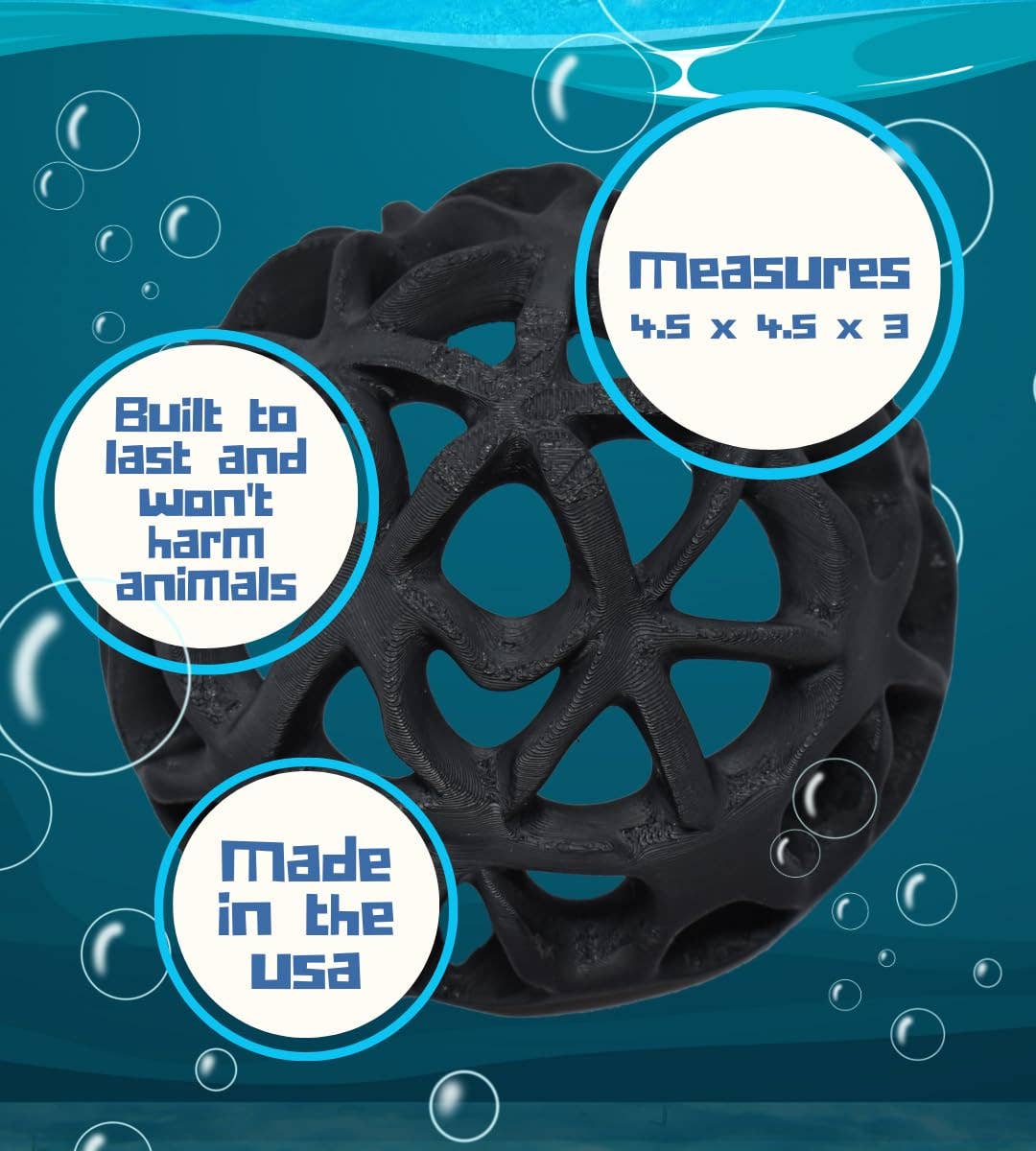 Chatelet – wholesale Decorative tabletop object – Chatelet REEFSHAPE - Dome Fish or Shrimp Aquarium Hideout | Aquarium Reef Decor & Viewing Dome | Made in USA14