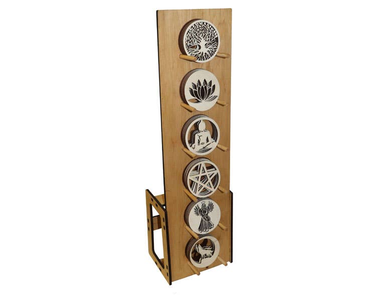 Crystal Magick Wholesale Ltd – wholesale Underlägg – 24 Underlägg med displayställ0