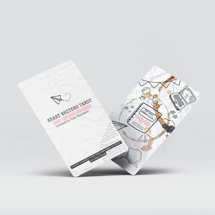 L'extension du tarot de Weary Writer pour la vente par Toni Keniston | Author and Artist