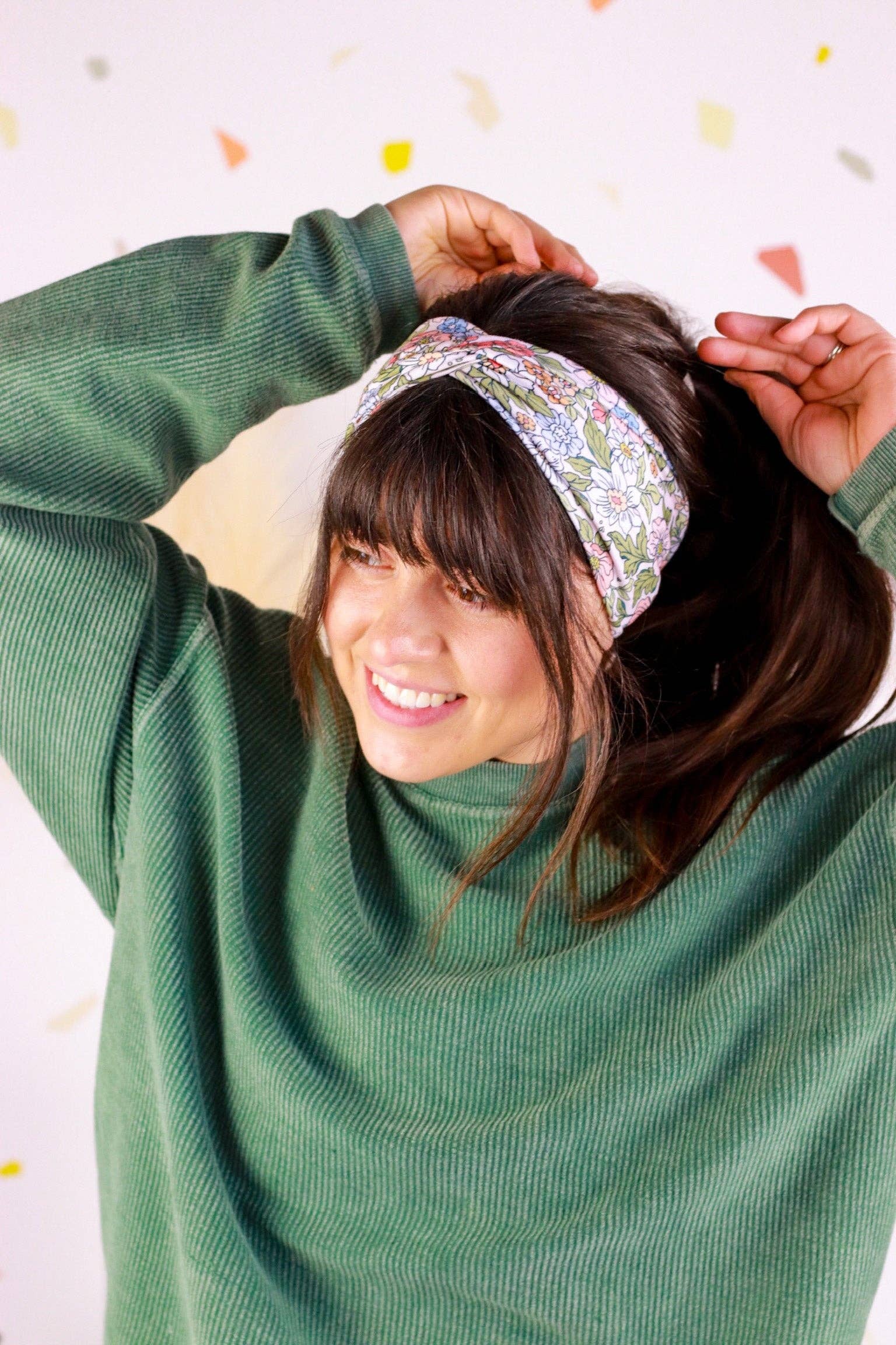 Lilac Market Headbands – wholesale Fashion headband – women's – Katie Ann Floral on Ivory1