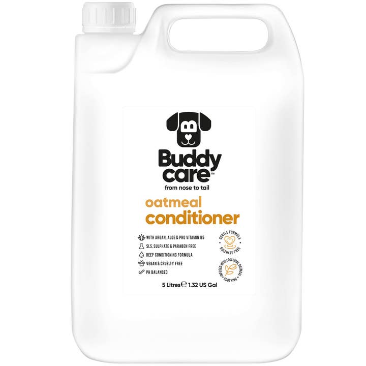 Buddycare Dog Conditioner - Oatmeal - 5L / 1.32 Gal for wholesale by Buddycare