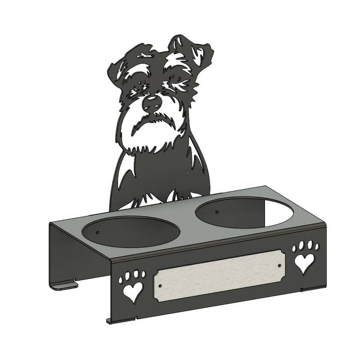 Soporte elevado para cuencos de perro – Tamaño S (Altura 10 cm) para venta al por mayor de Teraskyltit.fi