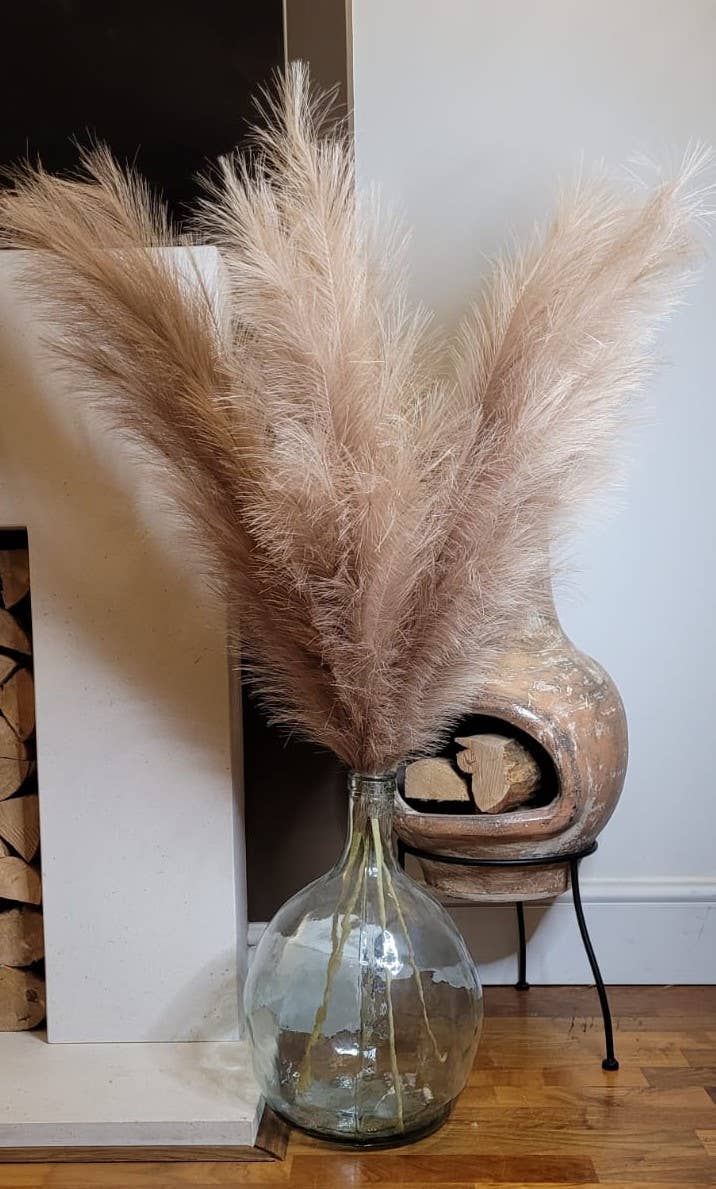 LoveProducts Ltd - Wholesale Dried/Pressed Flowers - Pampas Grass large faux artificial pampass Super Deluxe3