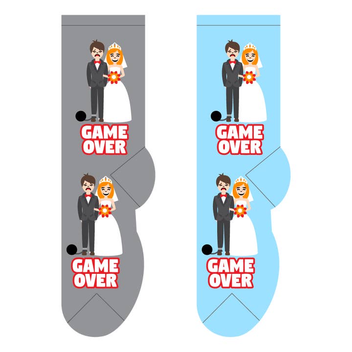 FOOZYS Fun Socks - Wholesale Sokken - Heren - Game Over Sokken