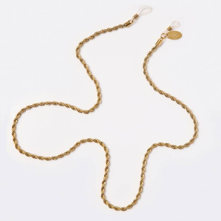 COCO BONITO - Wholesale Sunglasses/Eyeglasses Strap - Women's - Snake Gold glasses chain0