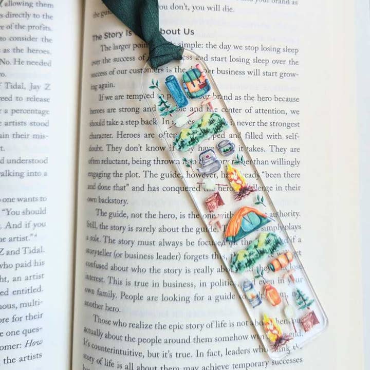Elegance Create - Wholesale Bookmark - Camping Bliss Bookmarks0