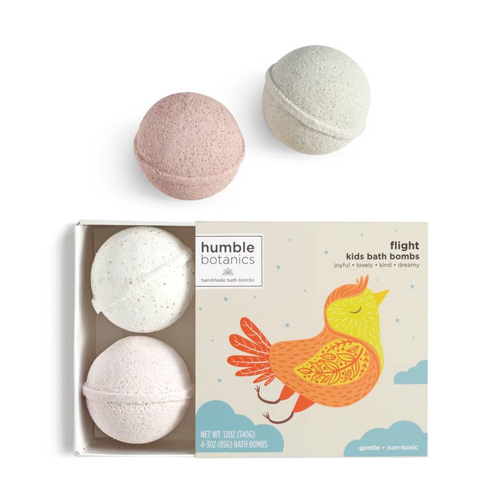 KIDS Bath Bomb Flight for wholesale by Humble Organics