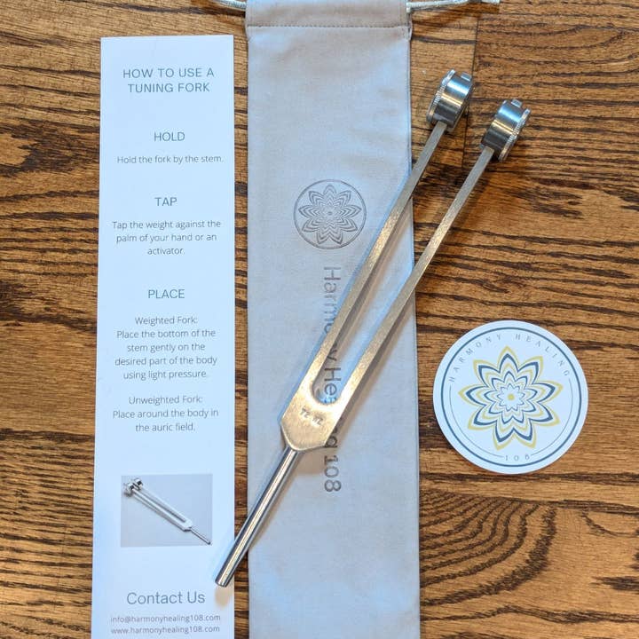 Harmony Healing 108 - Vendita all'ingrosso Attrezzatura per meditazione - Diapason ponderato da 72 Hz