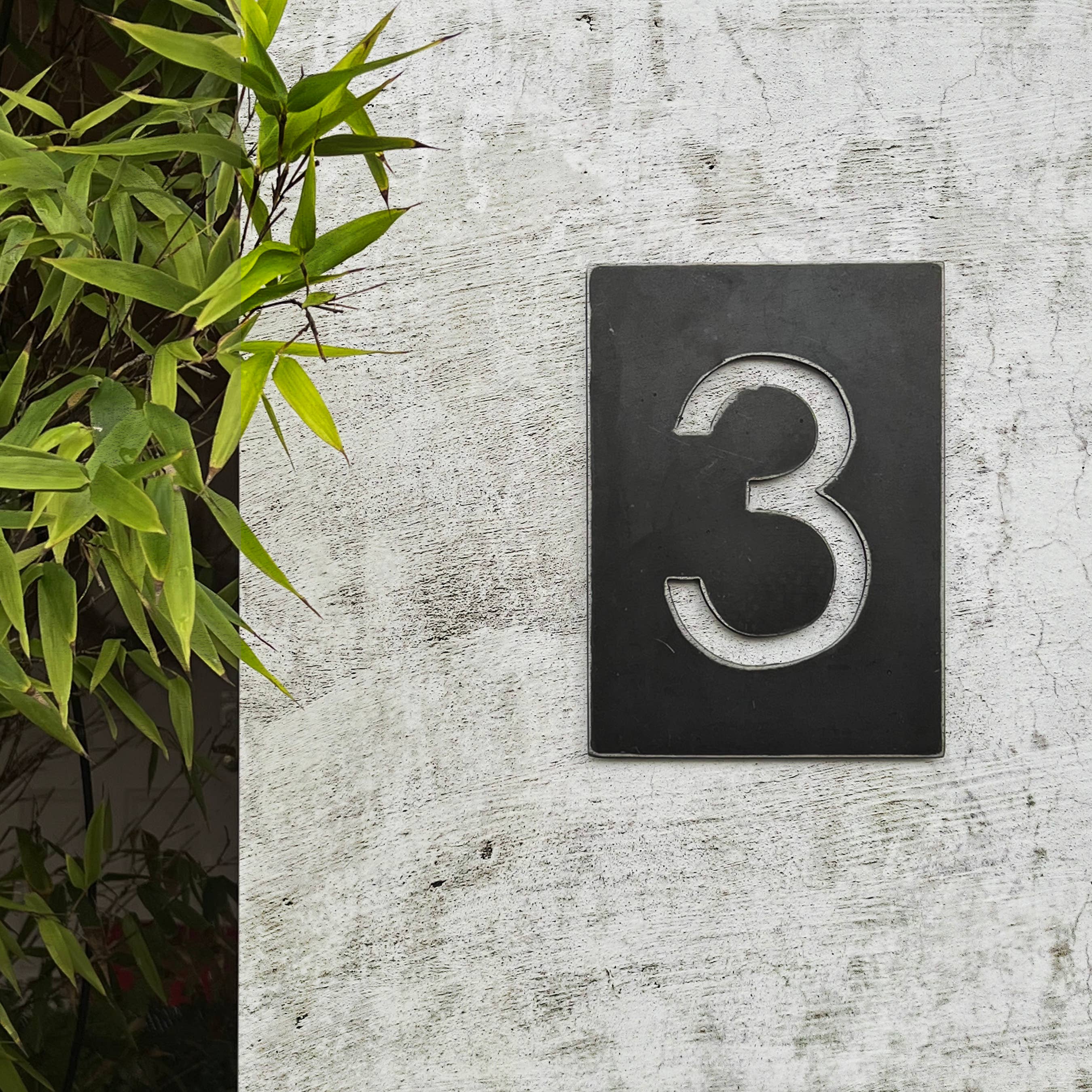 Free House - Wholesale Sign - steel address plates1