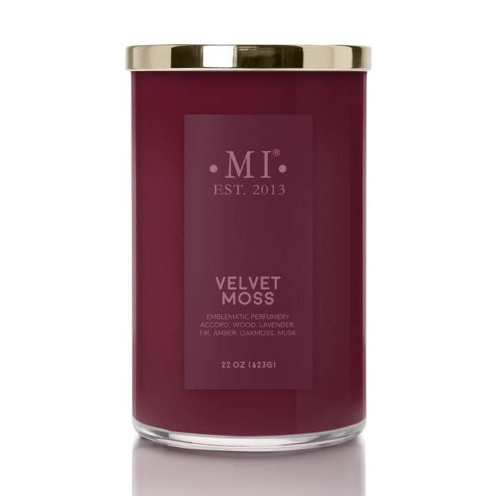 Duftkerze Velvet Moss 623G für den Großhandel von Colonial Candle DE
