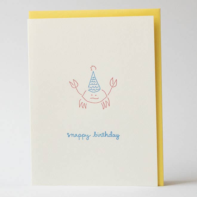 Albertine Press - Wholesale Birthday Card - Snappy Birthday Greeting Card