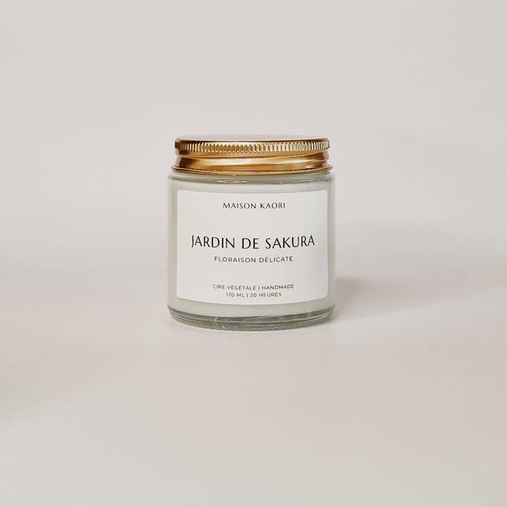 Maison Kaori - Wholesale Jar/Filled Candle - Scented candle - Sakura Garden3