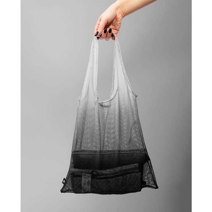 Arpe - Wholesale Grocery/Shopping Bag - Mesh Bag Charcoal Gray2