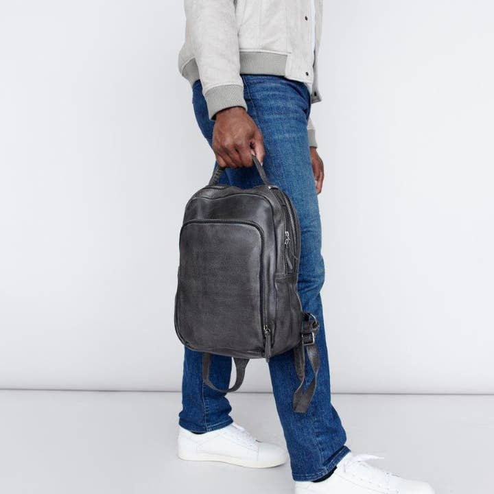 Zurich Handcrafted Leather Backpack for wholesale by Latico Leathers