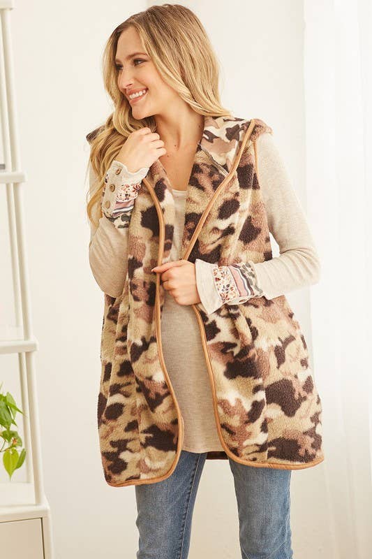 lovely melody - Wholesale Outerwear Vest - Women's - LMT2011-02-LOVE IS WAR VEST1