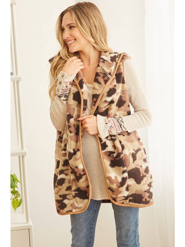 lovely melody - Wholesale Outerwear Vest - Women's - LMT2011-02-LOVE IS WAR VEST1