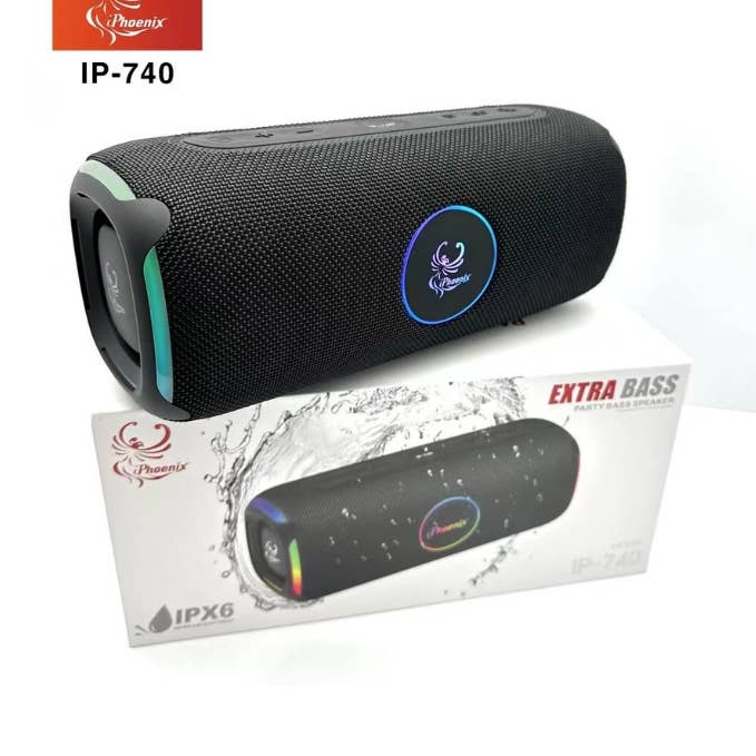 IP-740 Banco de Energía Portátil y Altavoz LED BT Recargable para venta al por mayor de iPhoenix Technology Corporation