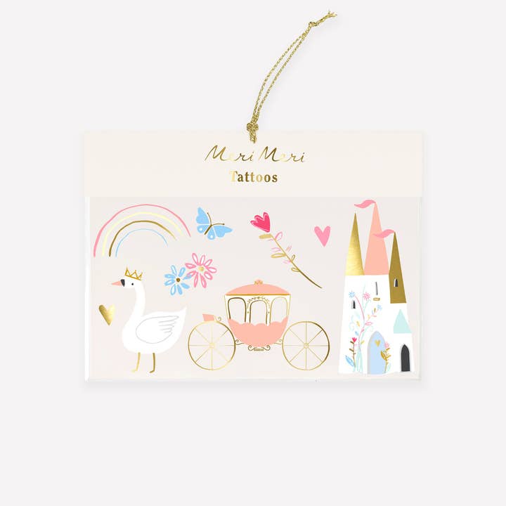 Prinzessin Große Temporäre Tattoos für den Großhandel von Meri Meri