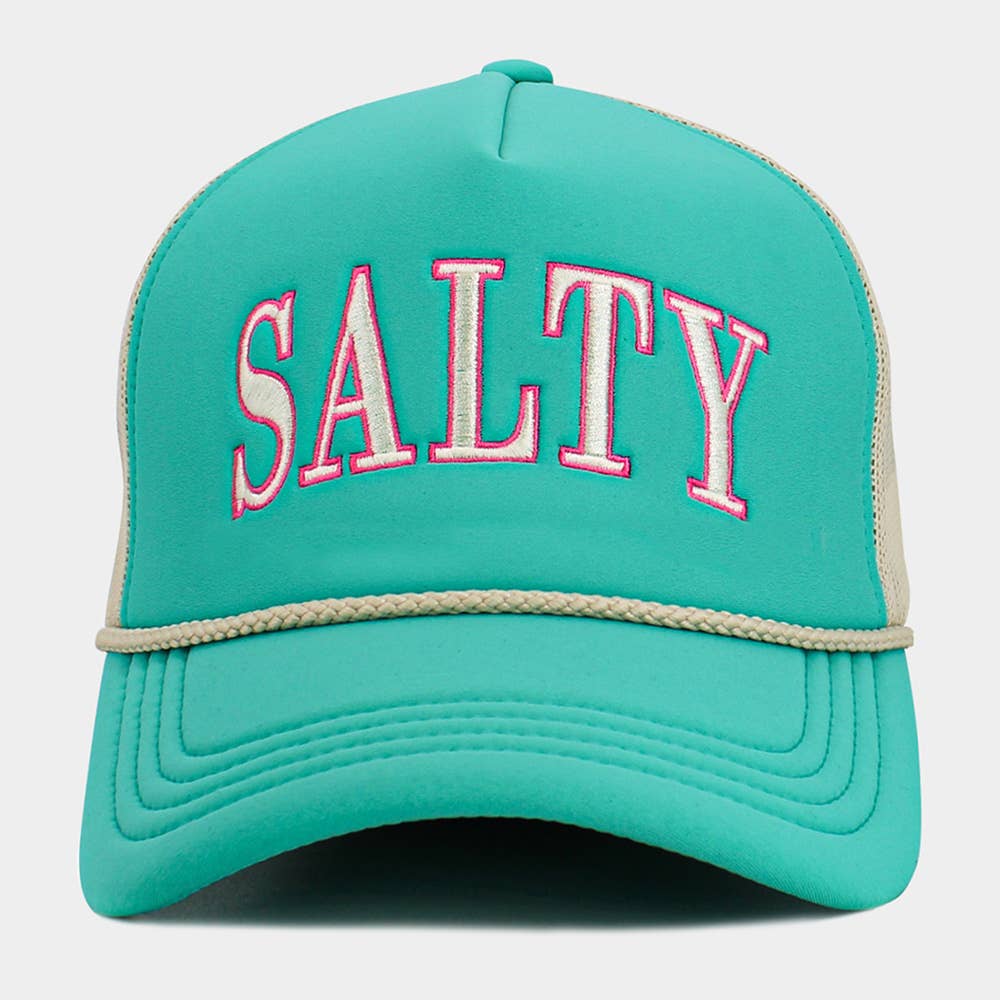 Sensibling Corp. - Wholesale Trucker Hat - Women's - SALTY Message Mesh Back Trucker Hat
6
