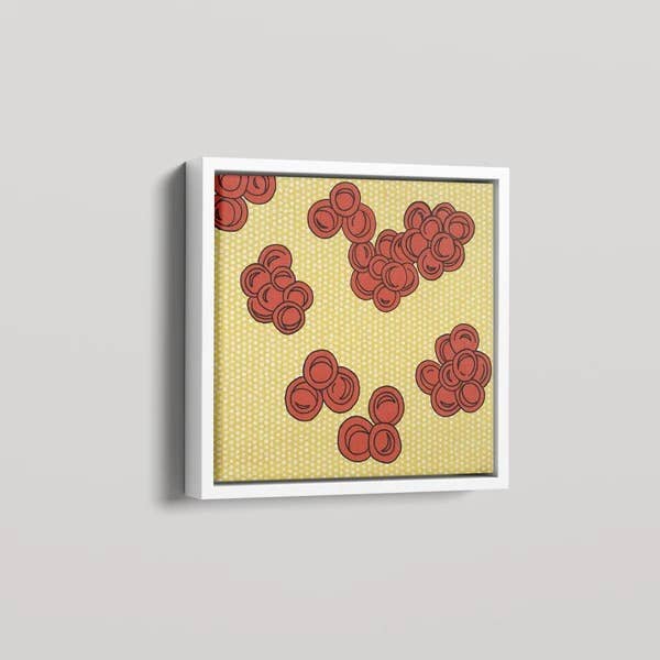 Hematopoietic Stem Cells Framed Canvas for wholesale by Kella L. Vangsness Art