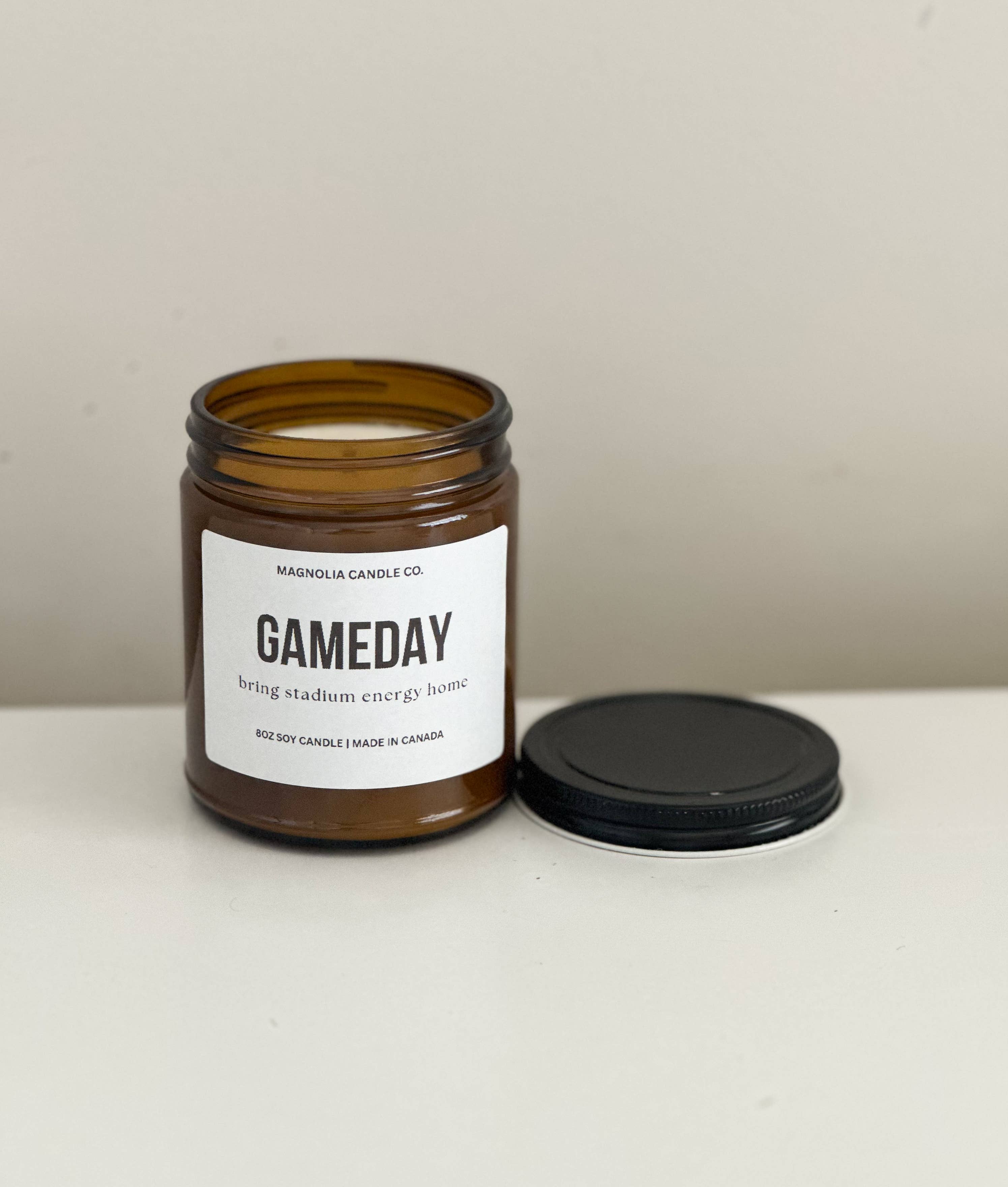 Magnolia Candle Company - Wholesale Jar/Filled Candle - GAMEDAY Soy Wax Candle | 8oz1