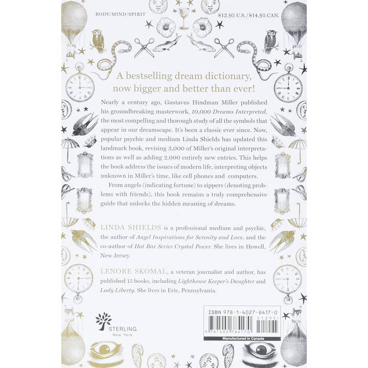 Union Square & Co. - Wholesale Book - Adult - 12,000 Dreams Interpreted by Linda Shields
