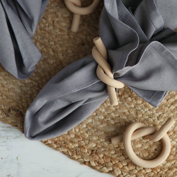 Gravesco Pottery – wholesale Servettring – Knot Servettring | Rustik modern handgjord keramik