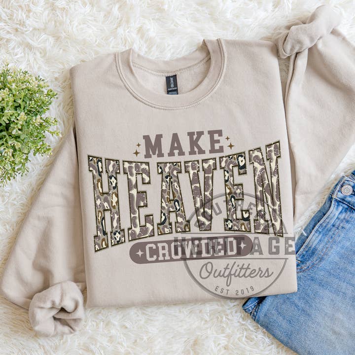 Mache den Himmel voll – Gildan Rundhals-Sweatshirt für den Großhandel von Southern Heritage Outfitters
