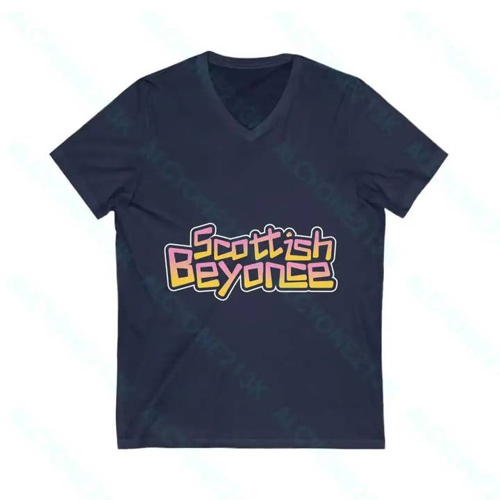 Lewis Capaldi Unisex Jersey Short Sleeve V-Neck Tee for wholesale by Alcyone213k