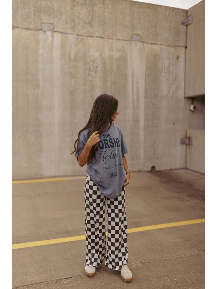 Whitney | Chaudoin Creations - Wholesale Graphic Sweatshirt - Women's - The Worship Club Graphic Tee