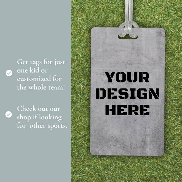 The Game Day Family - Wholesale Luggage Tag - Custom Luggage Tags, Personalized Bag Tags for Team Gift3