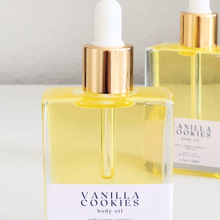 porter + rose - Wholesale Bath/Body Oil - Vanilla Cookies Body Oil1