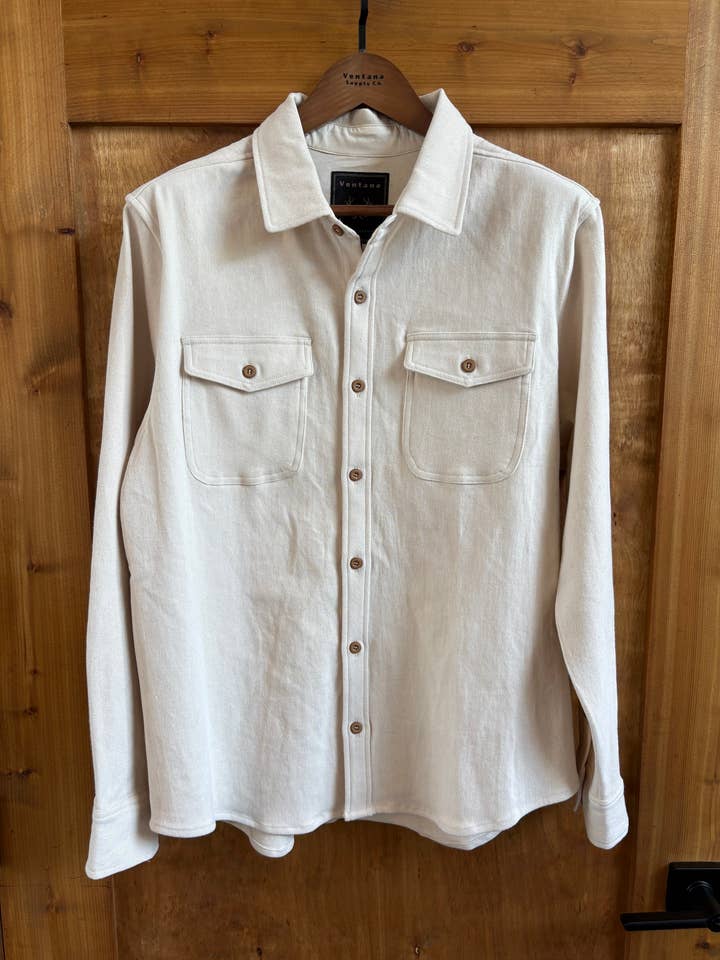 South Coast Shirt Specked Ivory for wholesale by VNTNA