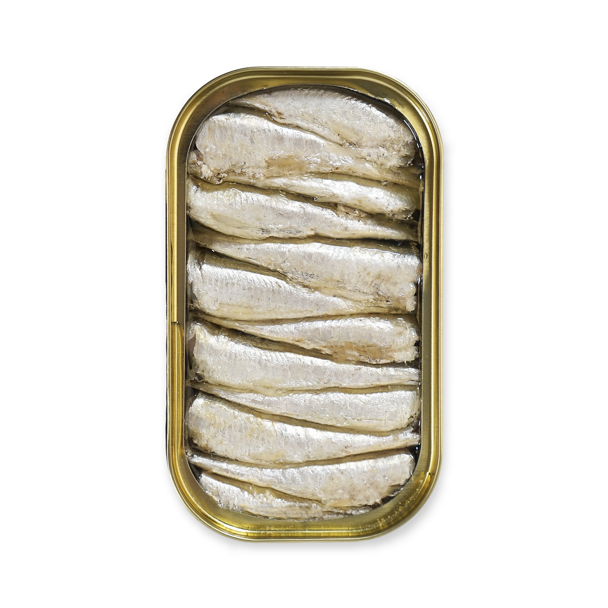 Conservas La Brújula - Wholesale Tinned Fish - Small Sardines In Olive Oil 20/25 RR125. LB371