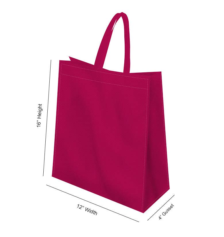 Non Woven Totes - Vente Tote bag – unisexe - Sac fourre-tout non tissé robuste réutilisable - 12x16x4 | Sacs fourre-tout électriques imprimés personnalisés1