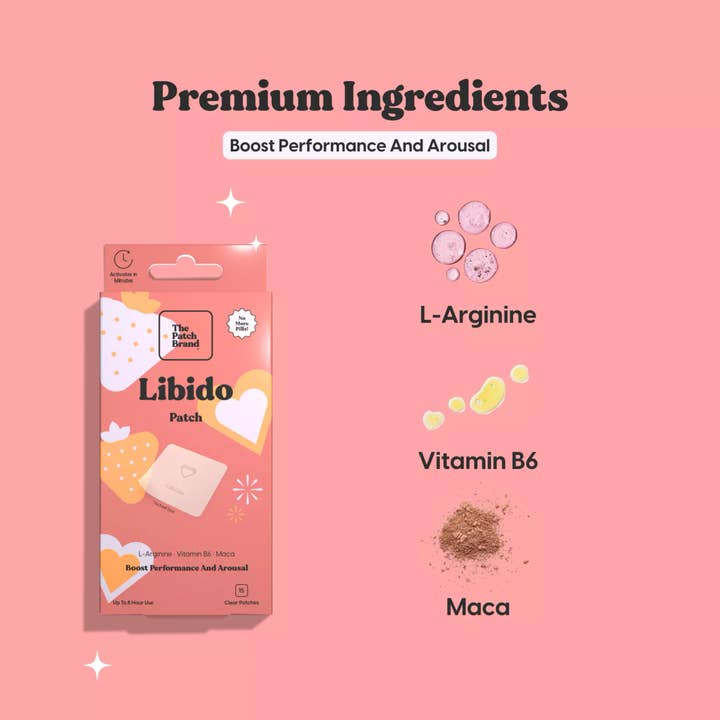 The Patch Brand - Wholesale Oral Supplement/Vitamin - The Patch Brand Libido Patch (Aphrodisiac Wellness Patches)
