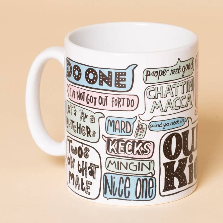 MANCHESTER SAYINGS MUG for wholesale by Cor