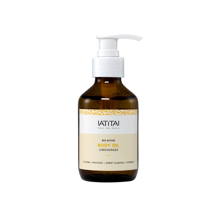Bath & body oil lemongrass for wholesale by Iatitai